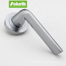 UK market pull entrance highend modern zinc alloy lever entrance door handle